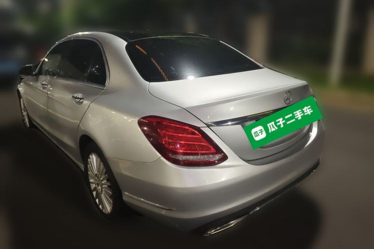 Used Mercedes-Benz C-Class 2015 C 200 L Rear Left 45 Deg
