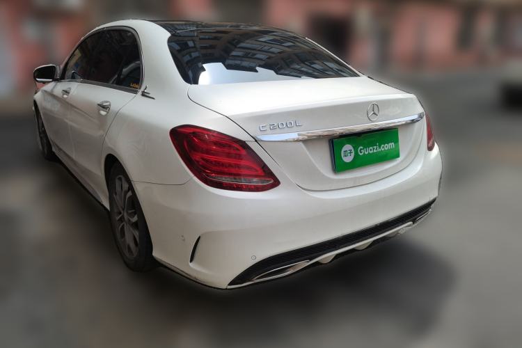 Used Mercedes-Benz C-Class 2015 C 180 L Sport Edition Rear Left 45 Deg