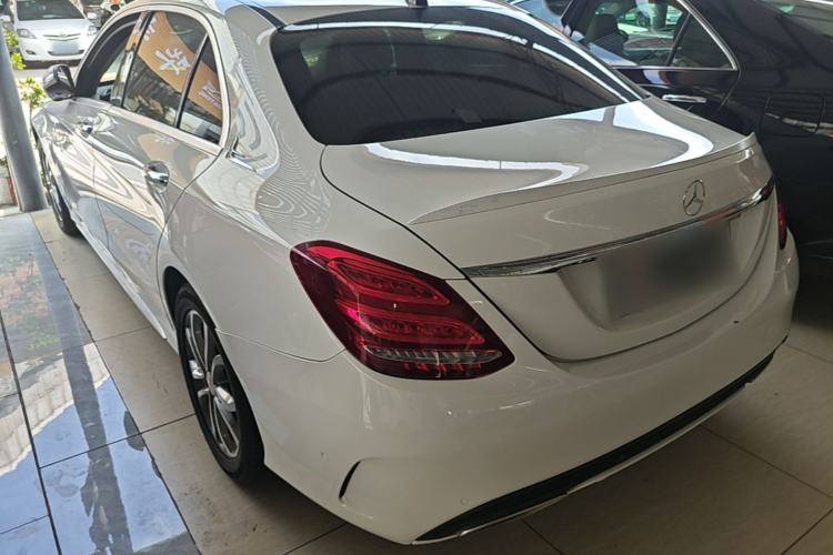 Used Mercedes-Benz C-Class 2015 Restyled C 180 L Sport Edition Rear Left 45 Deg