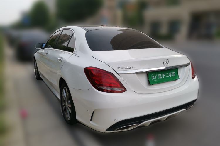 Used Mercedes-Benz C-Class 2015 Revised C 200 L Sport Edition Rear Left 45 Deg