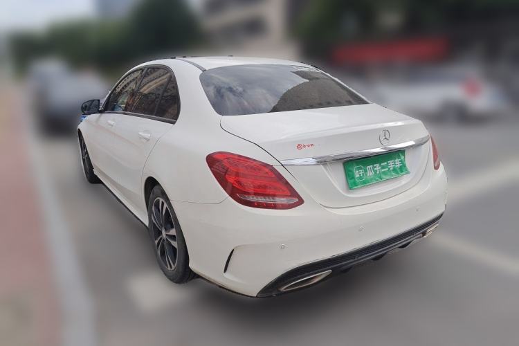 Used Mercedes-Benz C-Class 2015 C 200 Sport Edition Rear Left 45 Deg