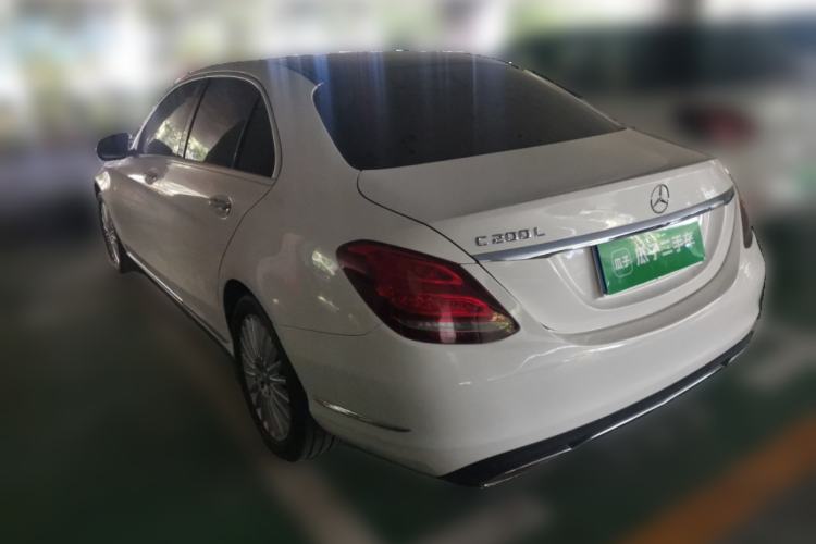 Used Mercedes-Benz C-Class 2015 C 200 L Rear Left 45 Deg