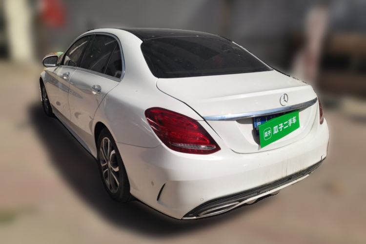 Used Mercedes-Benz C-Class 2015 Revised C 200 L Sport Edition Rear Left 45 Deg