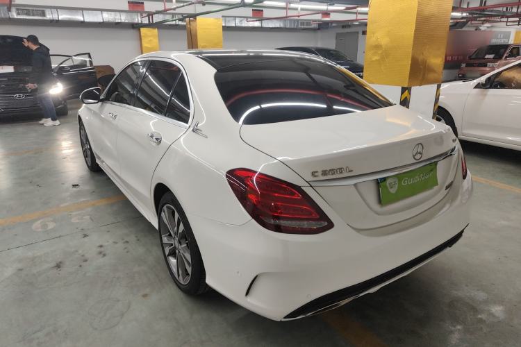 Used Mercedes-Benz C-Class 2015 C 200 L 4MATIC Sport Edition Rear Left 45 Deg