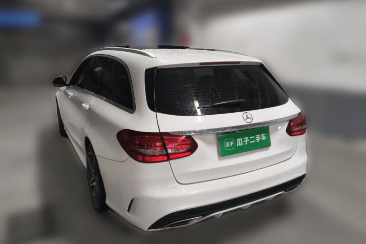 Used Mercedes-Benz C-Class 2015 C 200 station wagon Rear Left 45 Deg