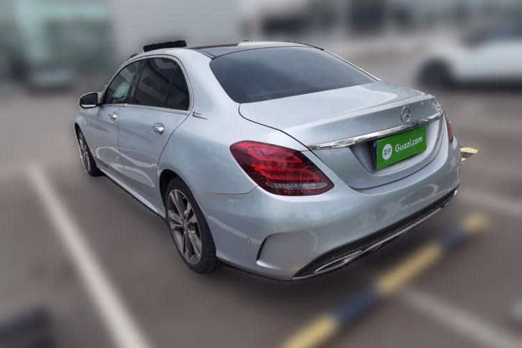 Used Mercedes-Benz C-Class 2015 C 200 L 4MATIC Sport Edition Rear Left 45 Deg