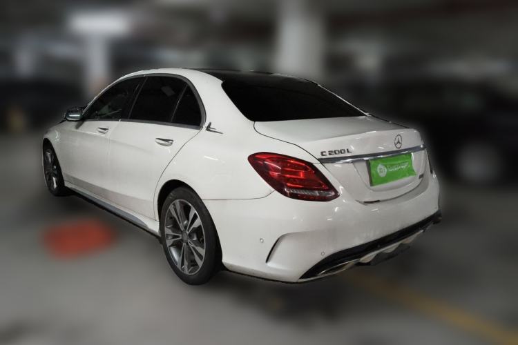Used Mercedes-Benz C-Class 2015 C 200 L 4MATIC Sport Edition Rear Left 45 Deg