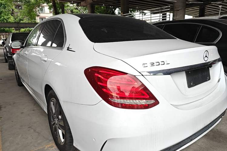 Used Mercedes-Benz C-Class 2015 Revised C 200 L Sport Edition Rear Left 45 Deg