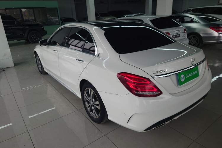 Used Mercedes-Benz C-Class 2015 Revised C 200 L Sport Edition Rear Left 45 Deg