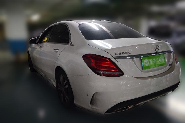 Used Mercedes-Benz C-Class 2015 Revised C 200 L Sport Edition Rear Left 45 Deg