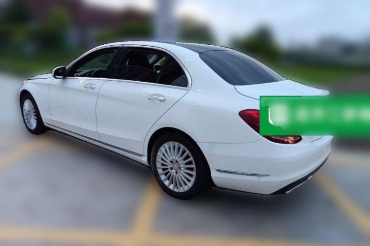 Used Mercedes-Benz C-Class 2015 C 200 L Rear Left 45 Deg
