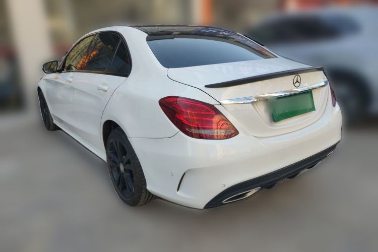 Used Mercedes-Benz C-Class 2015 C 200 Sport Edition 4MATIC Rear Left 45 Deg