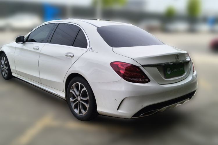 Used Mercedes-Benz C-Class 2015 Restyled C 180 L Sport Edition Rear Left 45 Deg