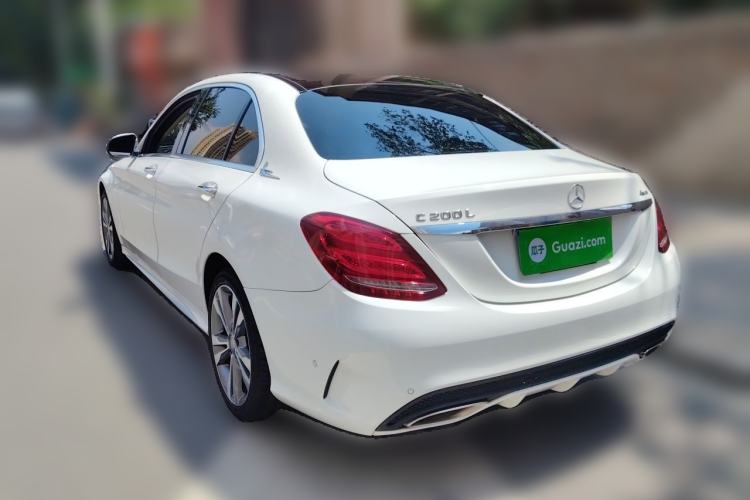 Used Mercedes-Benz C-Class 2015 C 200 L 4MATIC Sport Edition Rear Left 45 Deg