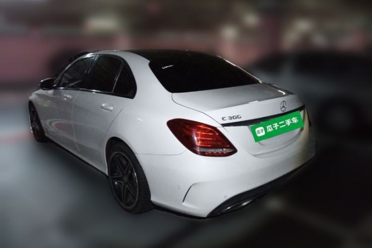 Used Mercedes-Benz C-Class 2015 C 300 Sport Edition Rear Left 45 Deg