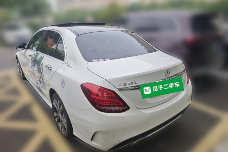 Used Mercedes-Benz C-Class 2015 C 200 L 4MATIC Sport Edition Rear Left 45 Deg