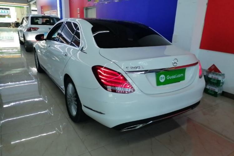 Used Mercedes-Benz C-Class 2015 C 200 L Rear Left 45 Deg