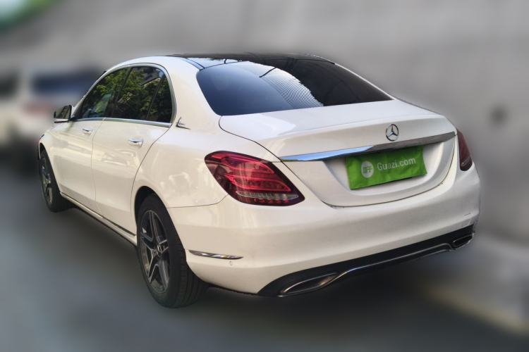 Used Mercedes-Benz C-Class 2015 C 200 L Rear Left 45 Deg