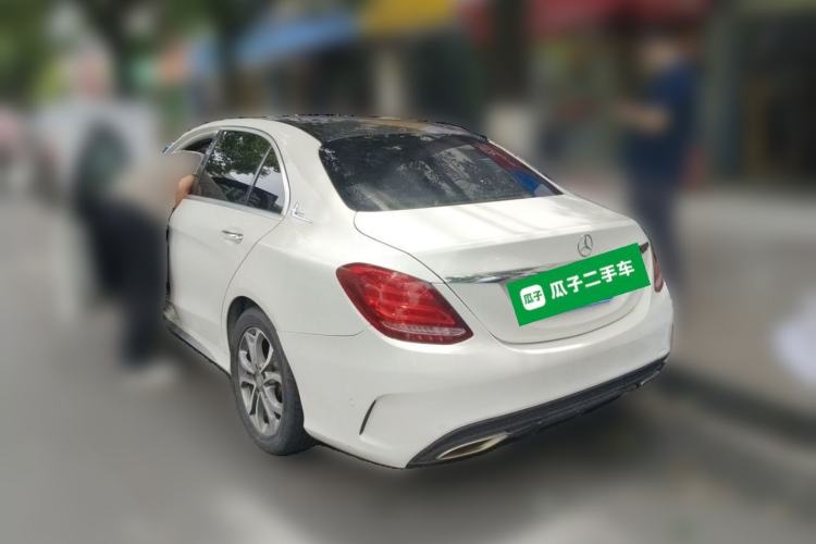 Used Mercedes-Benz C-Class 2015 Restyled C 180 L Sport Edition Rear Left 45 Deg