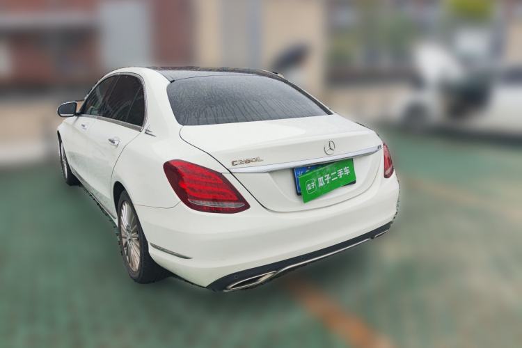 Used Mercedes-Benz C-Class 2015 C 200 L Sport Edition Rear Left 45 Deg