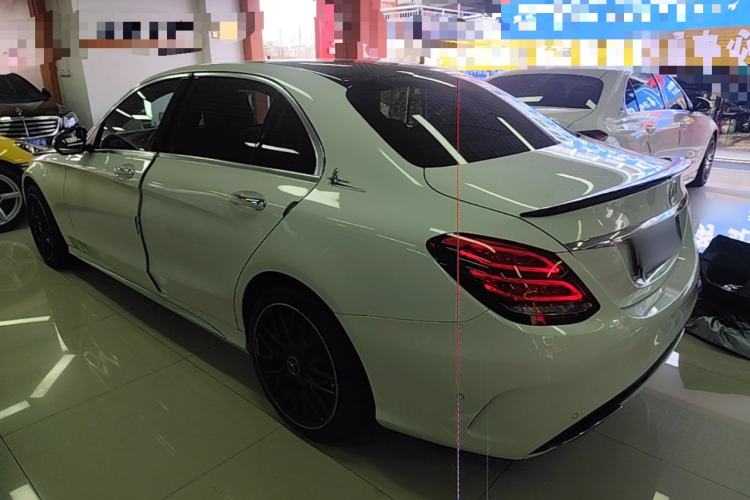 Used Mercedes-Benz C-Class 2015 Revised C 200 L Sport Edition Rear Left 45 Deg