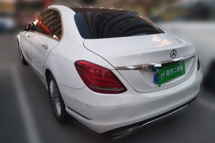 Used Mercedes-Benz C-Class 2015 C 200 L Rear Left 45 Deg