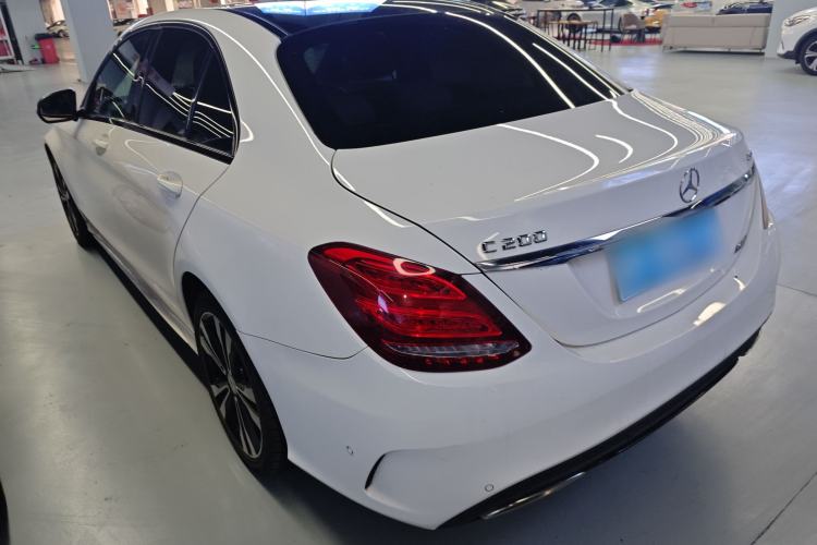 Used Mercedes-Benz C-Class 2015 C 200 Sport Edition 4MATIC Rear Left 45 Deg