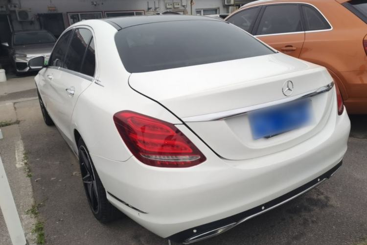Used Mercedes-Benz C-Class 2015 C 200 L 4MATIC Rear Left 45 Deg
