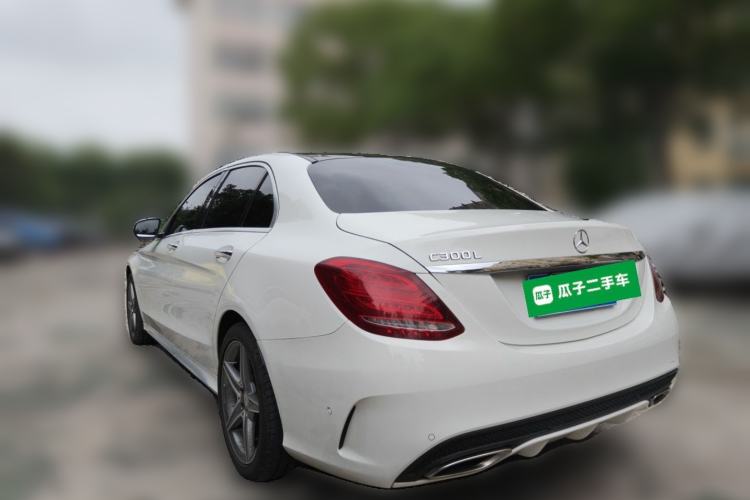 Used Mercedes-Benz C-Class 2015 C 300 L Sport Edition Rear Left 45 Deg