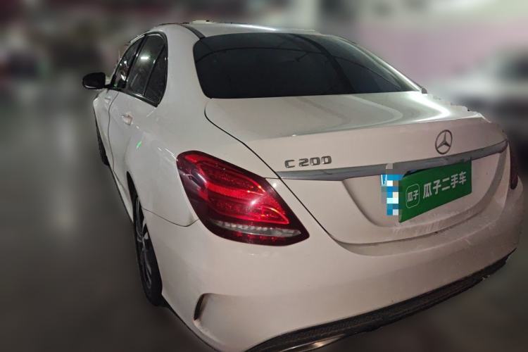 Used Mercedes-Benz C-Class 2015 C 200 Sport Edition Rear Left 45 Deg