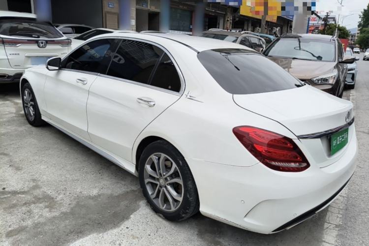 Used Mercedes-Benz C-Class 2015 Restyled C 180 L Sport Edition Rear Left 45 Deg