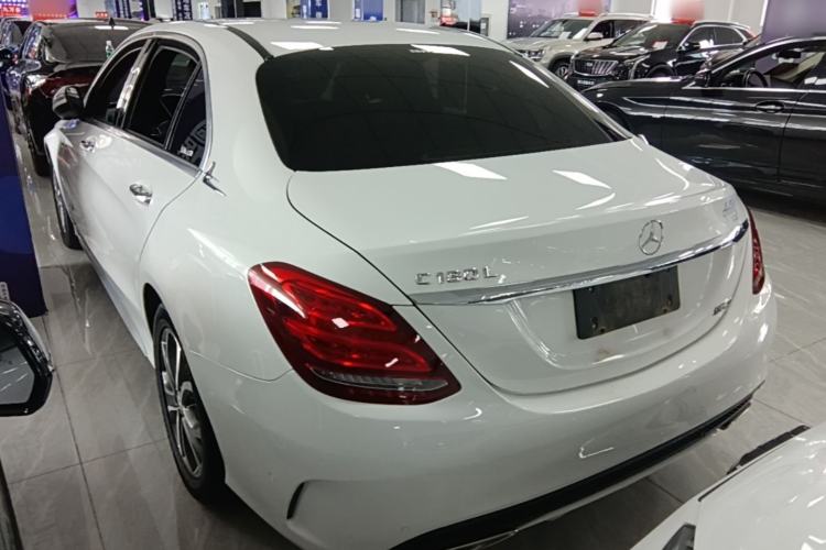 Used Mercedes-Benz C-Class 2015 Restyled C 180 L Sport Edition Rear Left 45 Deg