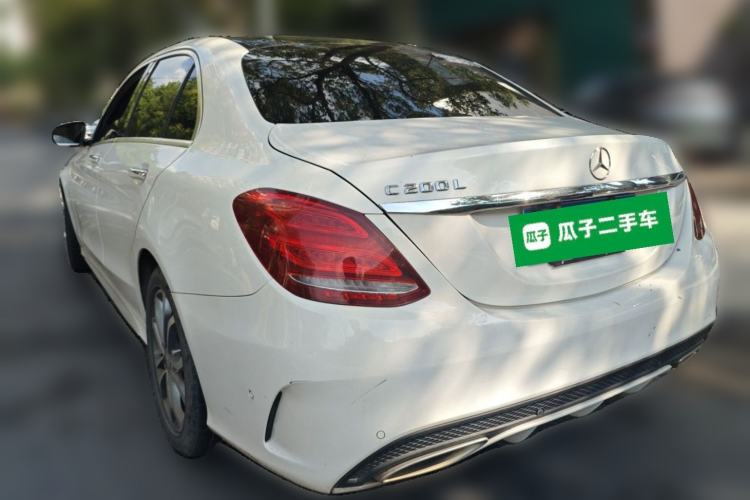 Used Mercedes-Benz C-Class 2015 C 200 L Sport Edition Rear Left 45 Deg