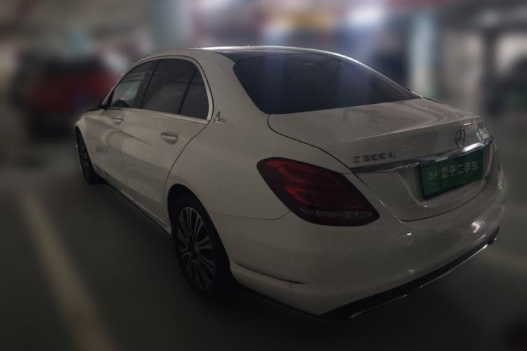 Used Mercedes-Benz C-Class 2015 Facelift C 200 L Rear Left 45 Deg