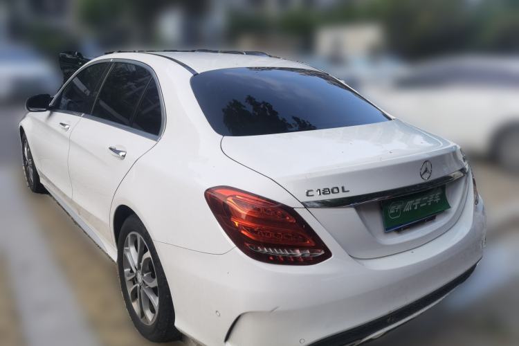 Used Mercedes-Benz C-Class 2015 C 180 L Sport Edition Rear Left 45 Deg