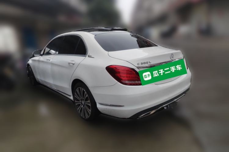 Used Mercedes-Benz C-Class 2015 C 200 L 4MATIC Rear Left 45 Deg