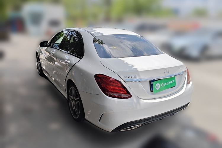 Used Mercedes-Benz C-Class 2015 C 200 Sport Edition Rear Left 45 Deg