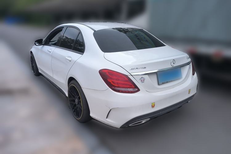 Used Mercedes-Benz C-Class 2015 C 200 Sport Edition Rear Left 45 Deg