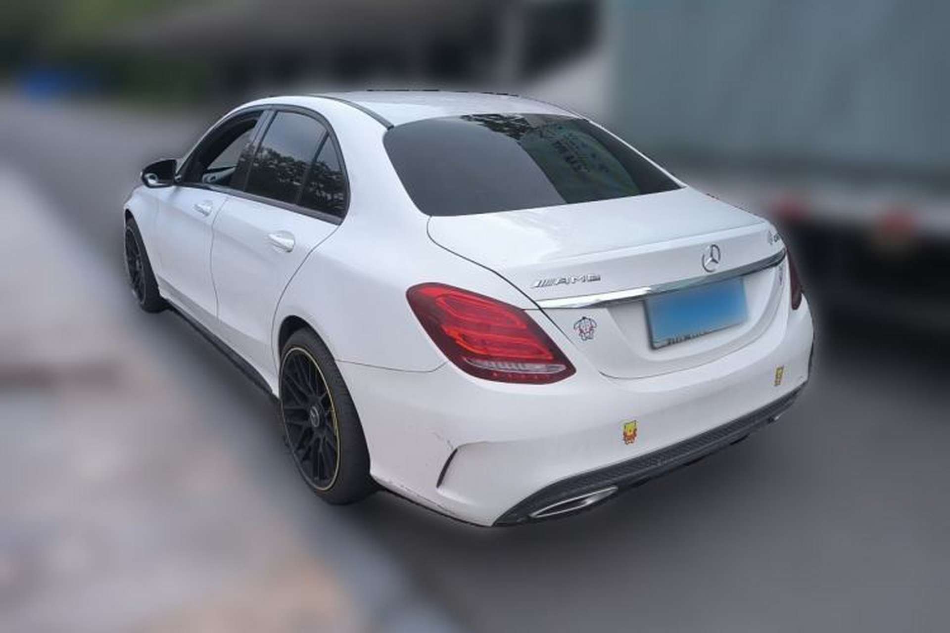 Used Mercedes-Benz C-Class 2015 C 200 Sport Edition Rear Left 45 Deg