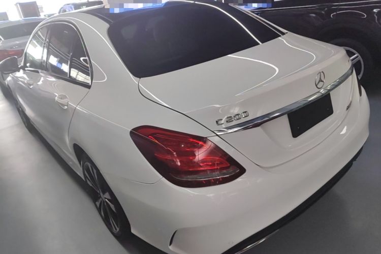 Used Mercedes-Benz C-Class 2015 C 200 Sport Edition 4MATIC Rear Left 45 Deg