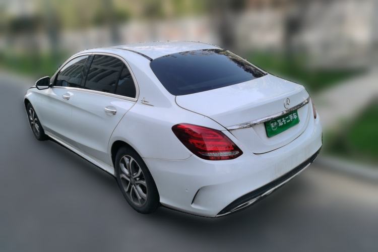Used Mercedes-Benz C-Class 2015 Restyled C 180 L Sport Edition Rear Left 45 Deg