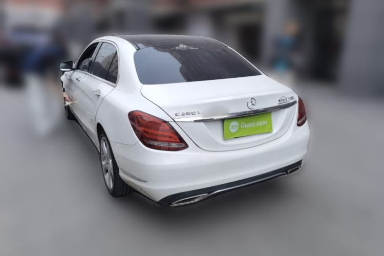 Used Mercedes-Benz C-Class 2015 C 260 L Rear Left 45 Deg
