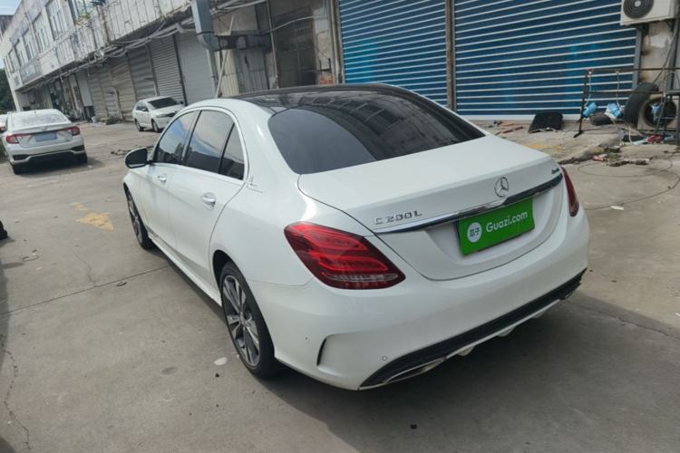 Used Mercedes-Benz C-Class 2015 C 200 L 4MATIC Sport Edition Rear Left 45 Deg