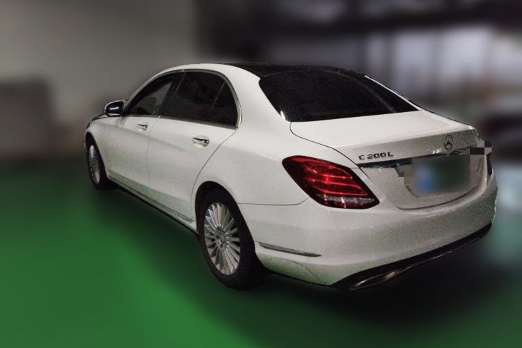 Used Mercedes-Benz C-Class 2015 C 200 L Rear Left 45 Deg