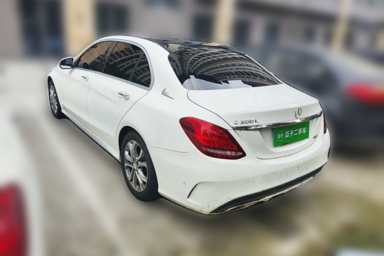 Used Mercedes-Benz C-Class 2015 Revised C 200 L Sport Edition Rear Left 45 Deg