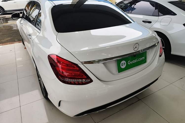 Used Mercedes-Benz C-Class 2015 Revised C 200 L Sport Edition Rear Left 45 Deg