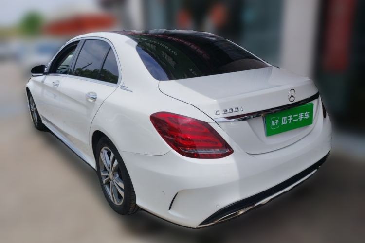 Used Mercedes-Benz C-Class 2015 Revised C 200 L Sport Edition Rear Left 45 Deg