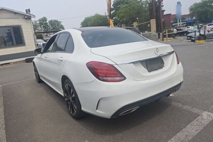 Used Mercedes-Benz C-Class 2015 C 200 Sport Edition 4MATIC Rear Left 45 Deg