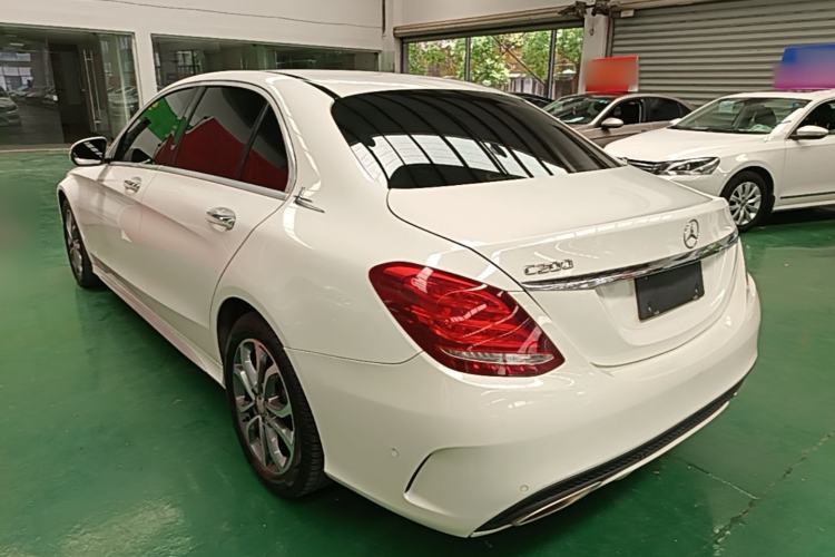 Used Mercedes-Benz C-Class 2015 Restyled C 180 L Sport Edition Rear Left 45 Deg