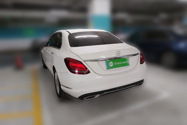 Used Mercedes-Benz C-Class 2015 C 180 L Rear Left 45 Deg